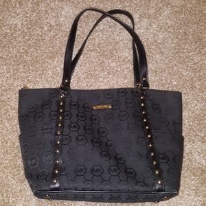 Michael Kors tote bag with side pockets